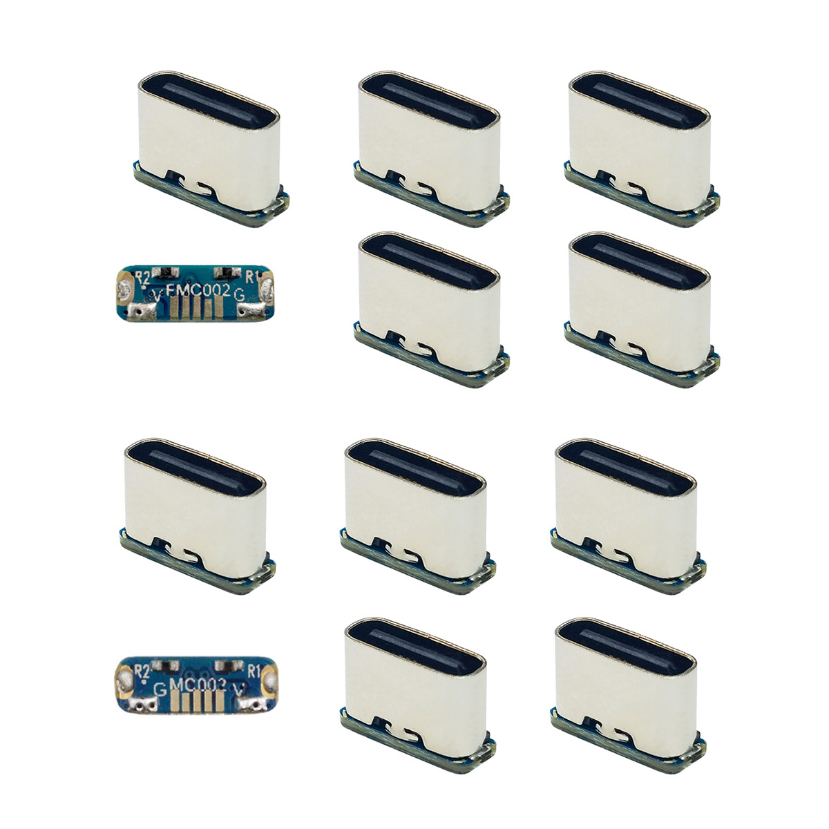 Type C Multiport Adapter - 5PC MC002 5PCFMC002 MicroUSB to Type-C