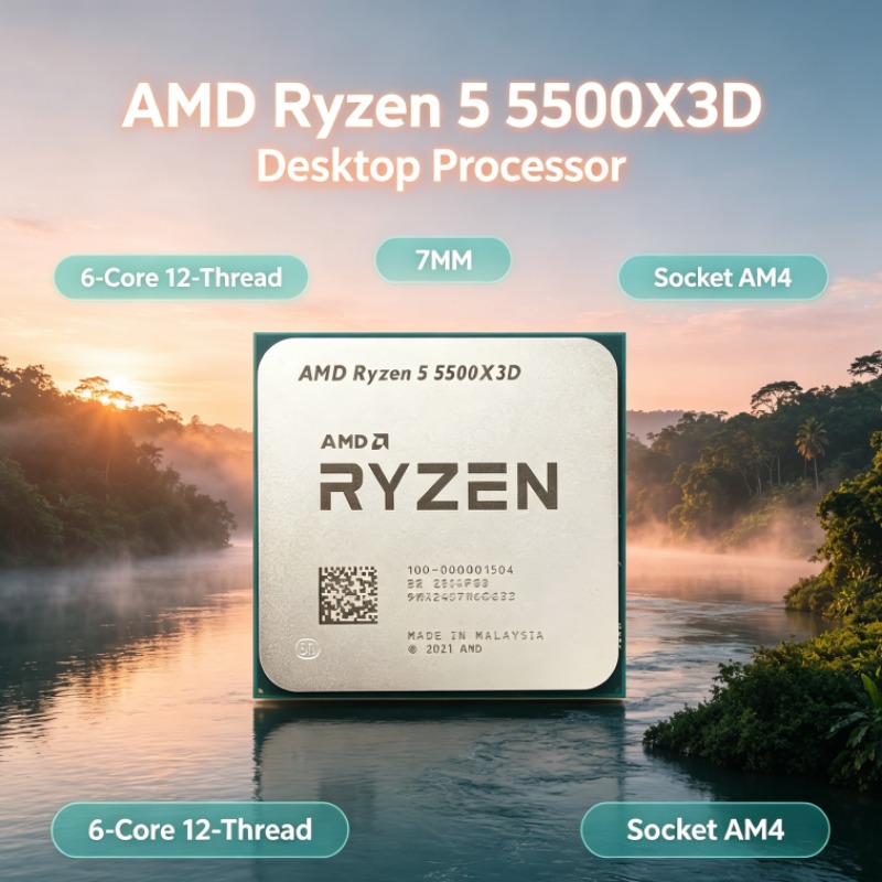 Amd Cpu Ryzen 5 - AMD Ryzen 5 5500X3D Gaming CPU