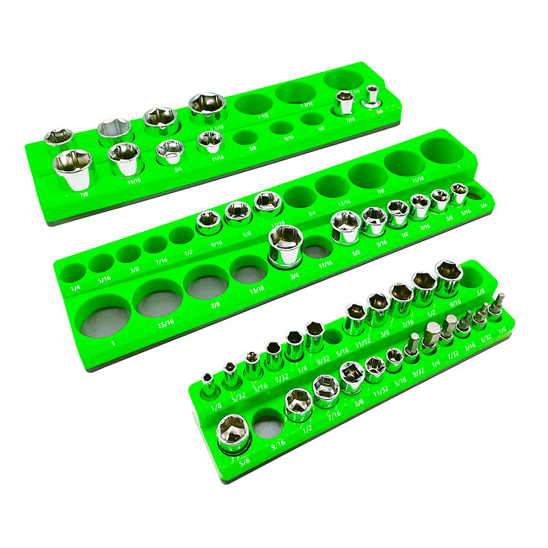Tech Accessories Holder - Socket Organizer Tray Magnetic Holder Rail