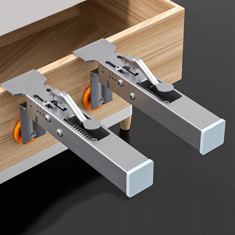 Tech Accessories Holder - Fast Press Drawer Clamp, Panel Adjustable