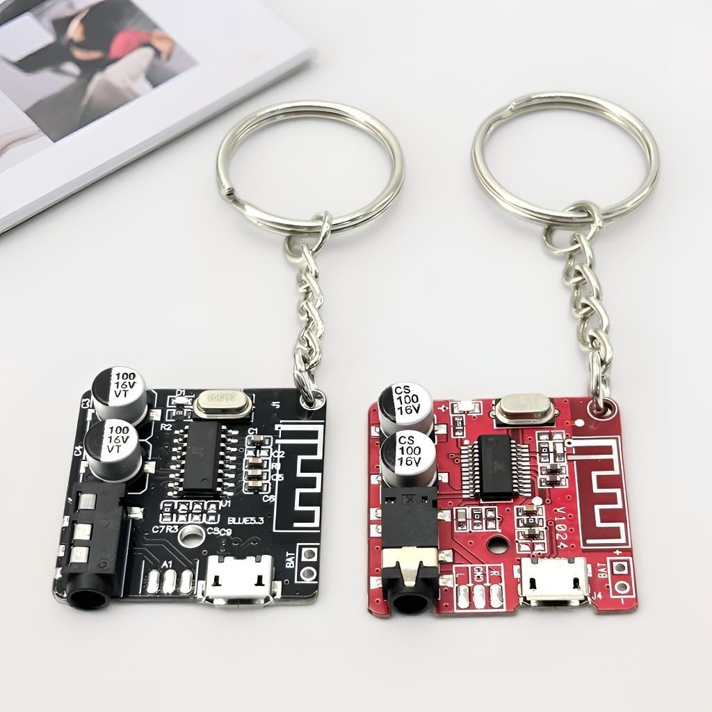 Tech Accessories Key - Cyberpunk Style Circuit Board Keychain Funny