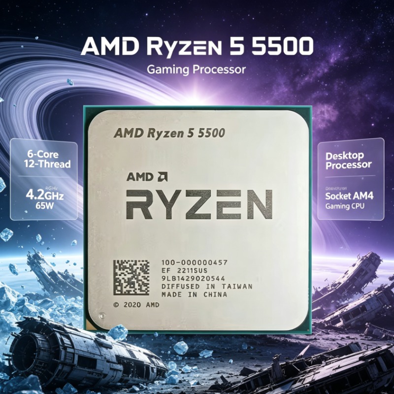 AMD Ryzen 5 5500 AM4 Desktop C - огляд і ціна Amd Cpu Ryzen 5