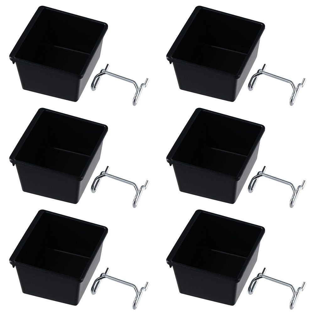 1/6 Sets Pegboard Bins with Ho - огляд і ціна Tech Accessories Holder