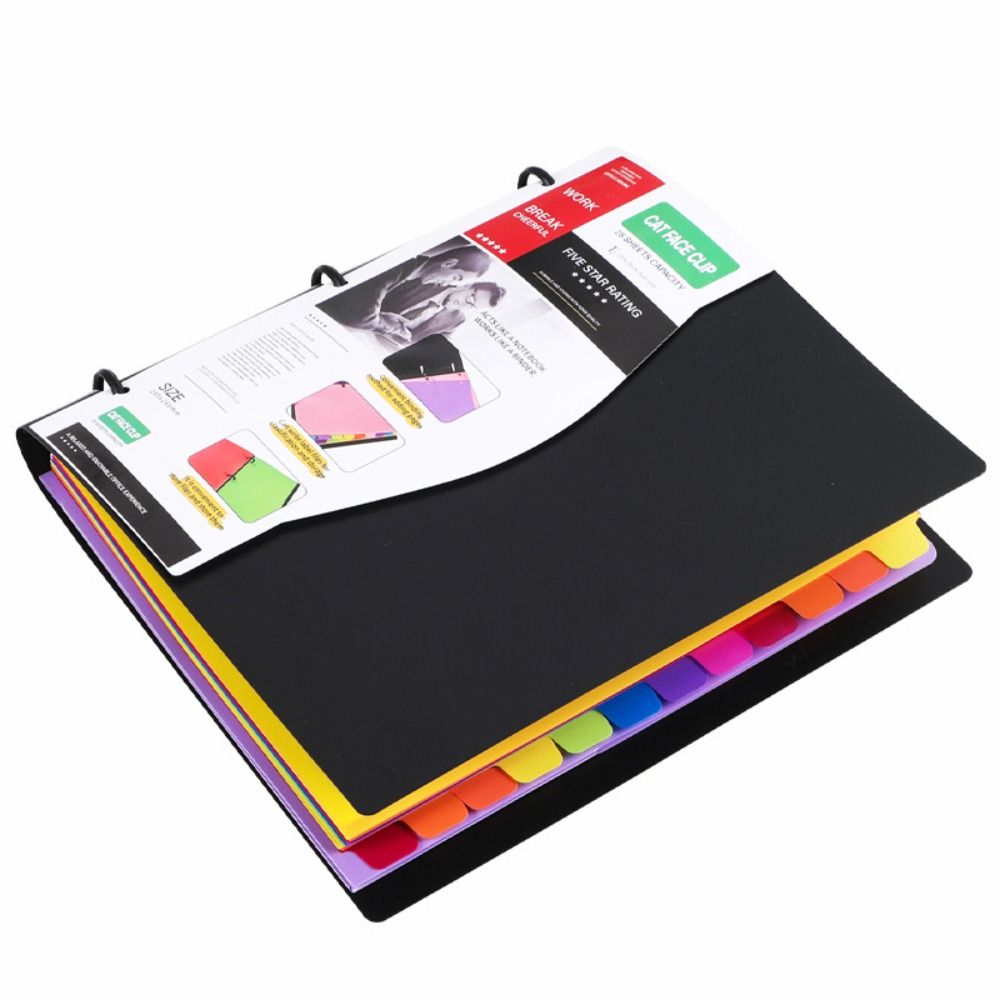 3 Ring Loose-leaf File Folder  - огляд і ціна Document Scanner Portable