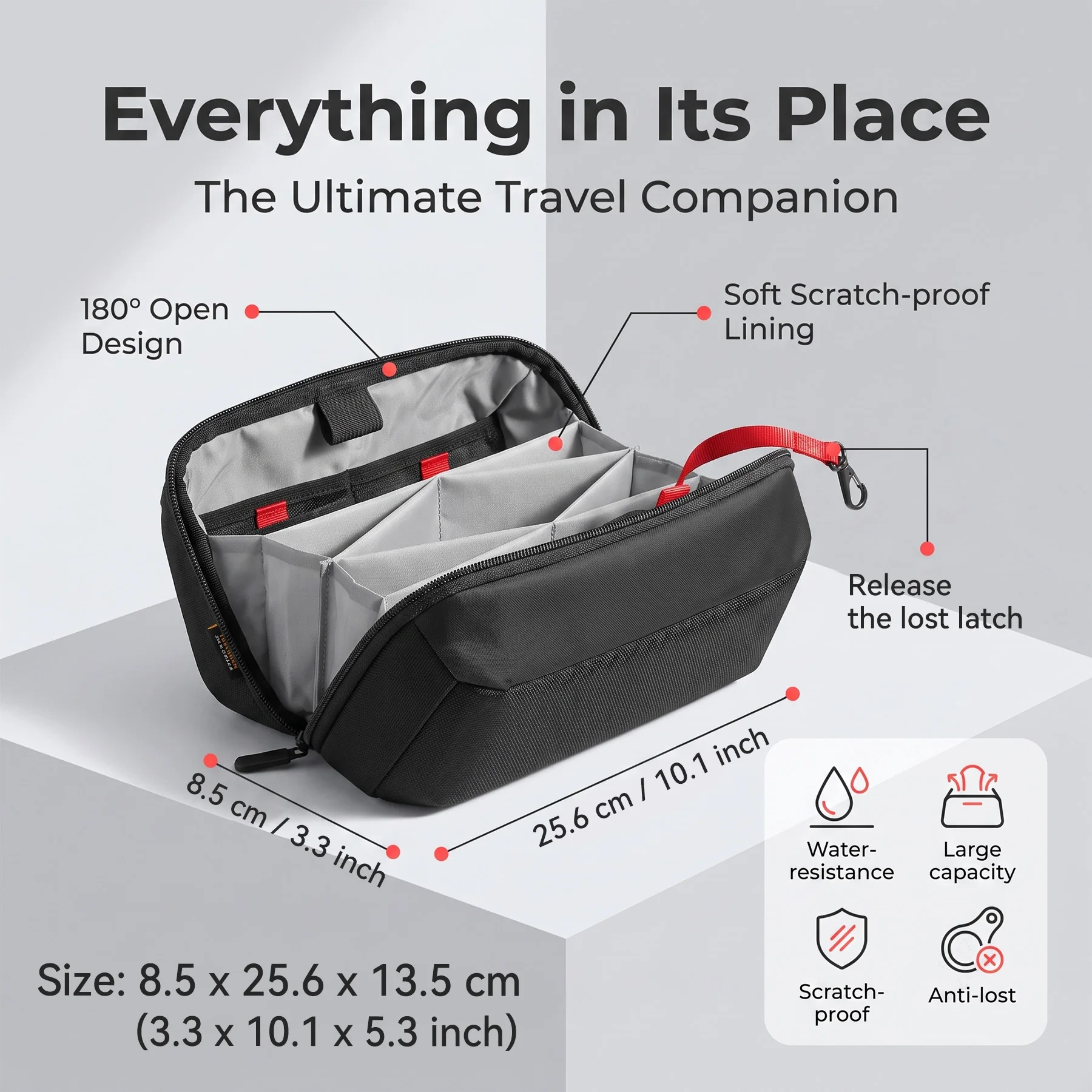 Travel Tech Organizer Pouch, W - огляд і ціна Tech Accessories For Travel