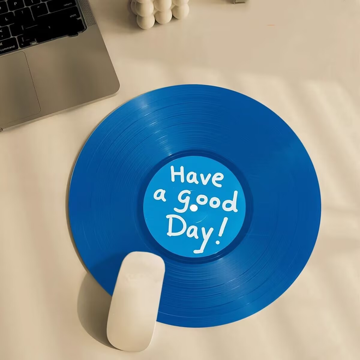 Non-Slip Round Mousepad Vintag - огляд і ціна Tech Table Accessories