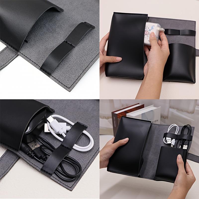 1PC PU Leather Multi-Compartme - огляд і ціна Tech Accessories For Travel