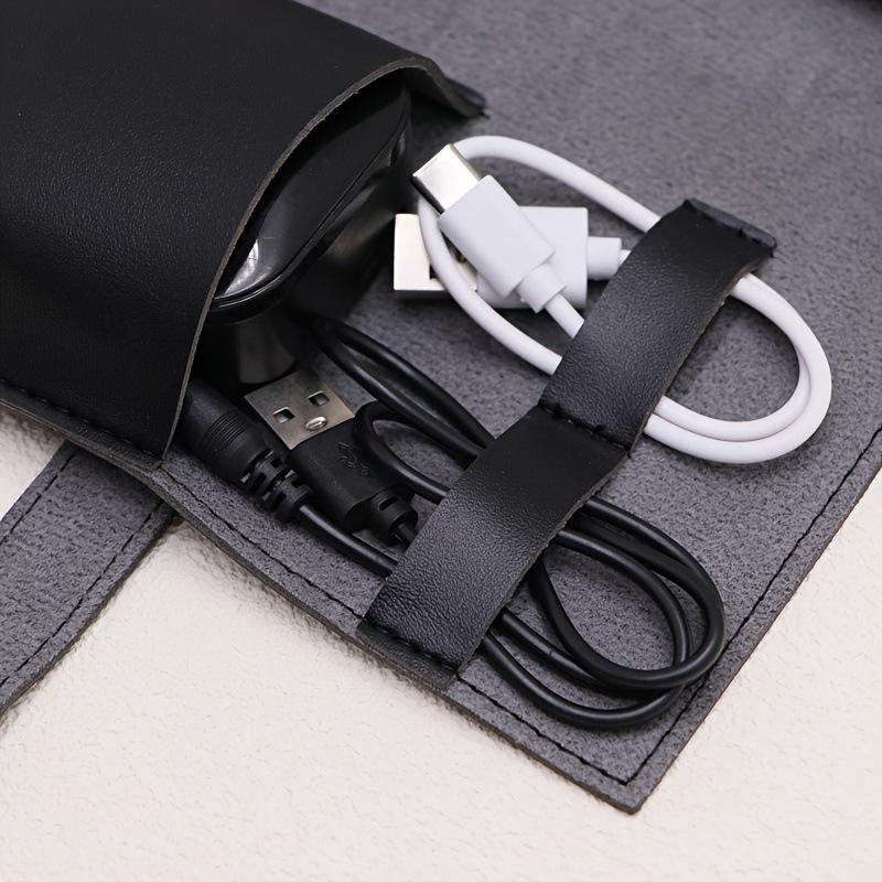 1PC PU Leather Multi-Compartme - огляд і ціна Tech Accessories For Travel