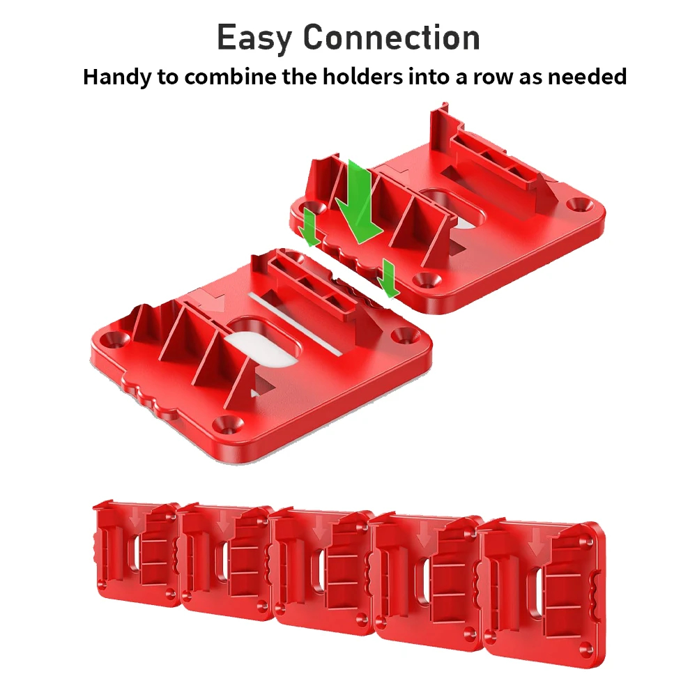 10pcs Battery Holder Wall Moun - огляд і ціна Tech Accessories Holder