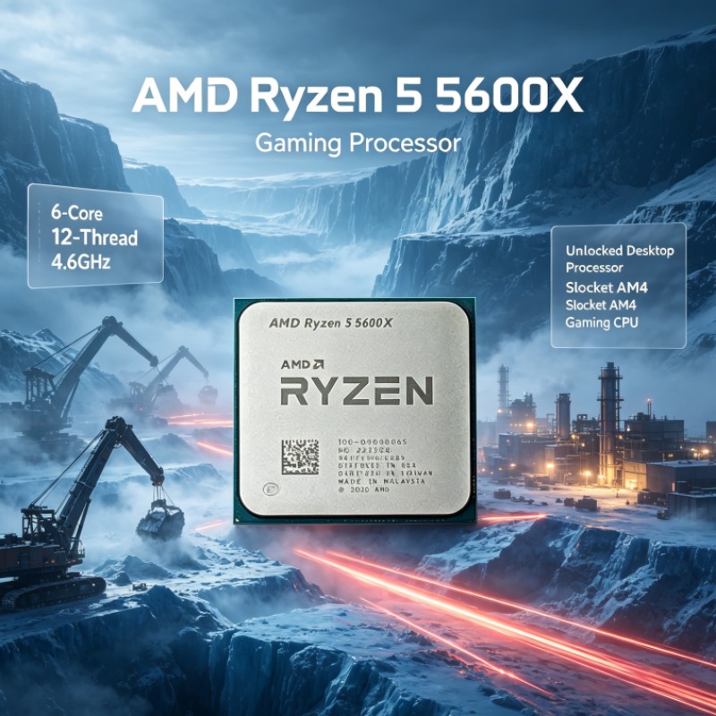 Ryzen 5 5600X Unlocked AM4 CPU - огляд і ціна Amd Cpu Ryzen 5