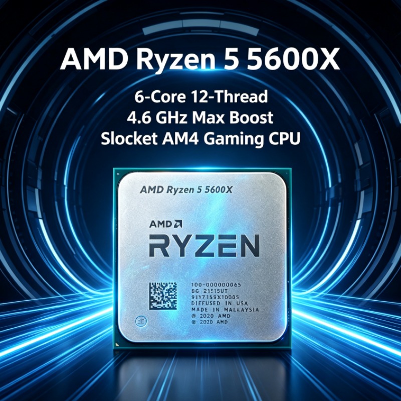 Ryzen 5 5600X Unlocked AM4 CPU - огляд і ціна Amd Cpu Ryzen 5
