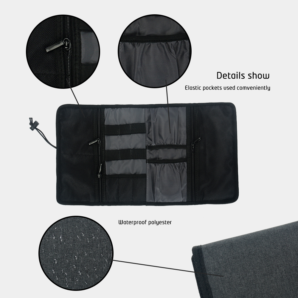 Tech Organizer Bag Cable Stora - огляд і ціна Tech Accessories For Travel
