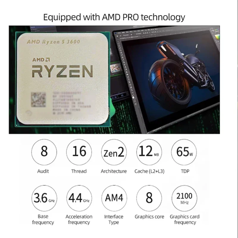 AMD Ryzen 5 3600 AMD R5 3600 C - огляд і ціна Amd Cpu Ryzen 5
