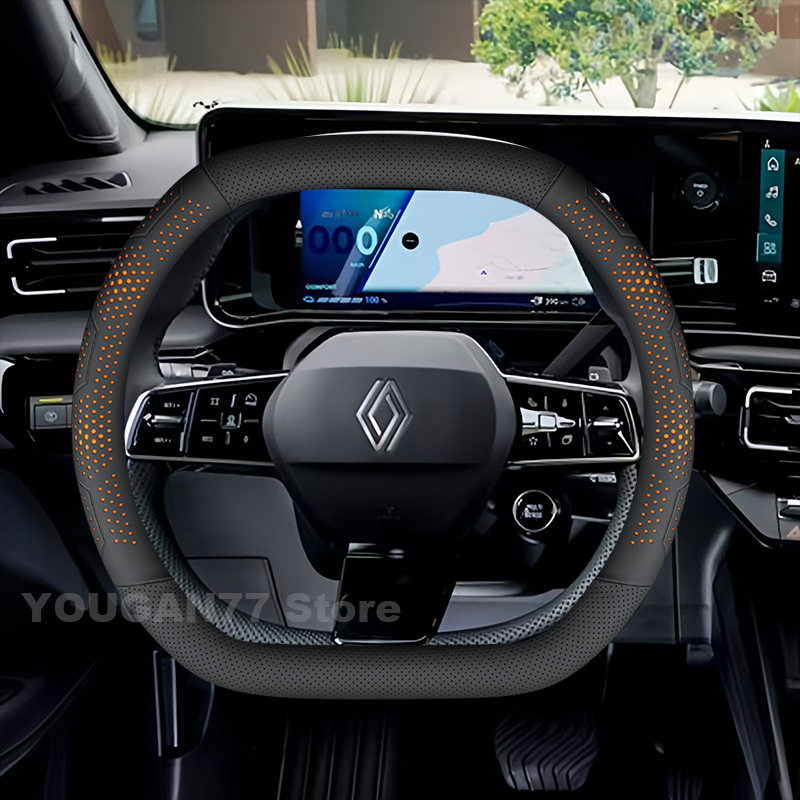 Leather Car Steering Wheel Cov - огляд і ціна Tech Accessories Hub