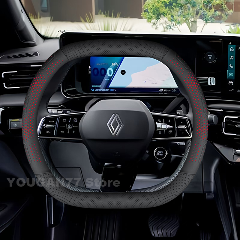 Leather Car Steering Wheel Cov - огляд і ціна Tech Accessories Hub