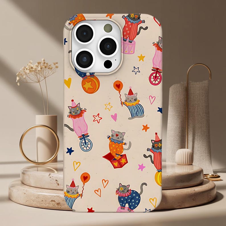 Circus Cat IPhone Case Kitten  - огляд і ціна Tech Accessories Iphone