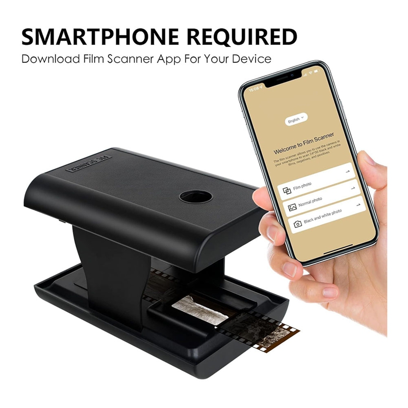 Mobile Film And Slide Scanner, - огляд і ціна Document Scanner Portable