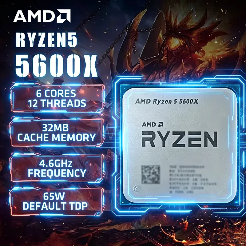 AMD Ryzen 5 5600X AMD R5 5600X - огляд і ціна Amd Cpu Ryzen 5