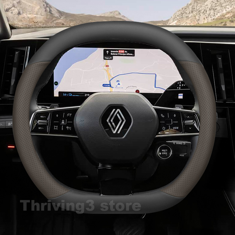 Leather Car Steering Wheel Cov - огляд і ціна Tech Accessories Hub