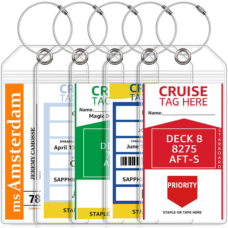 5pcs/Set Cruise Luggage Tags W - огляд і ціна Tech Accessories For Travel