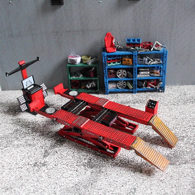 1:64 Garage Scene Accessory A  - огляд і ціна Tech Table Accessories